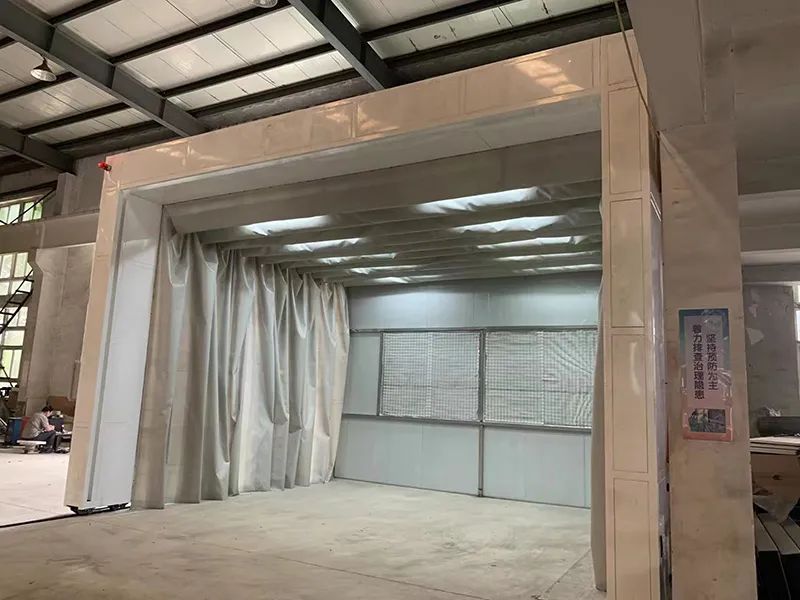 干式移动喷漆房