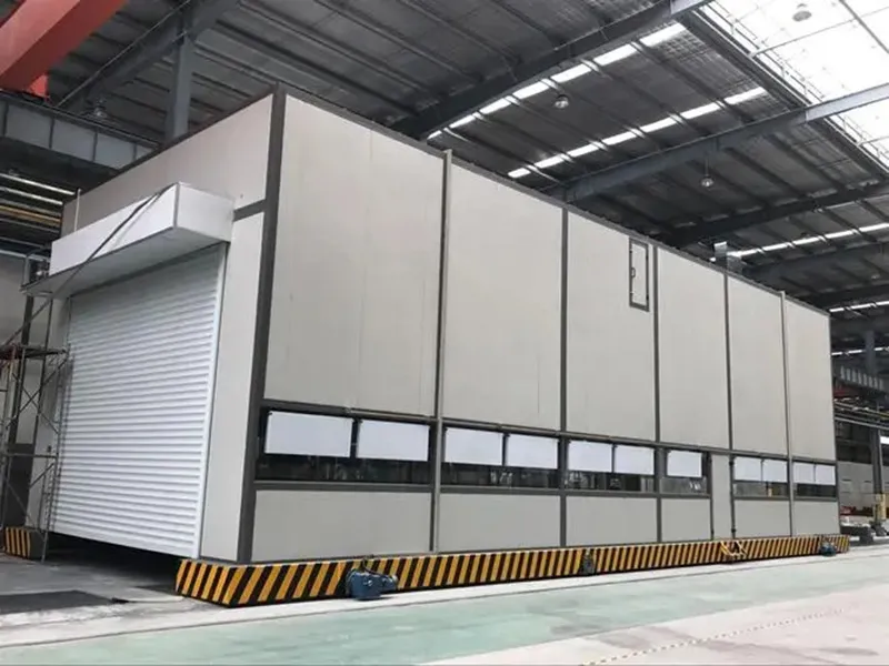 铸造厂整体移动喷漆房