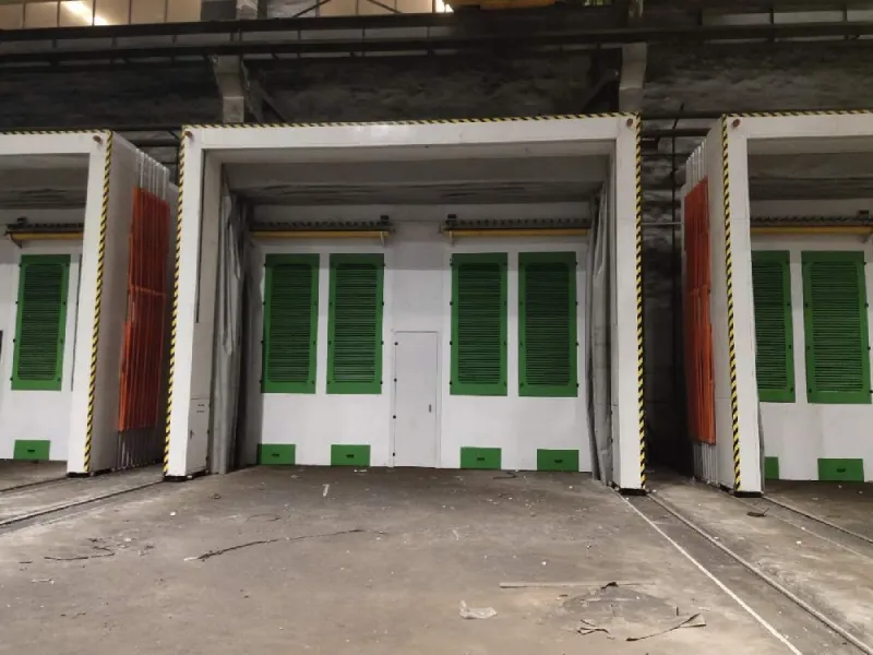 >无锡***铸造厂打磨粉尘（一体式除尘房）