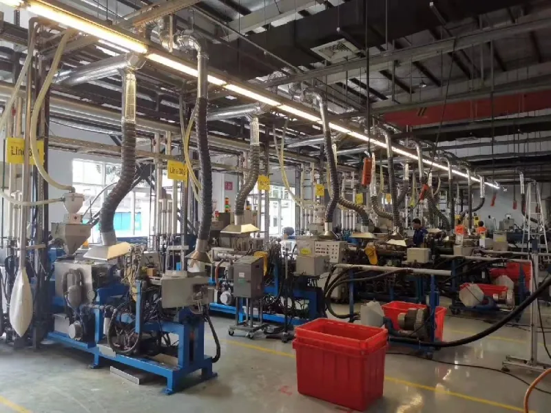 >湖州**电线电缆厂挤出机废气治理