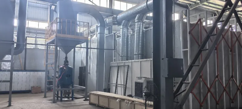 >南通**汽车零部件厂喷漆房工程