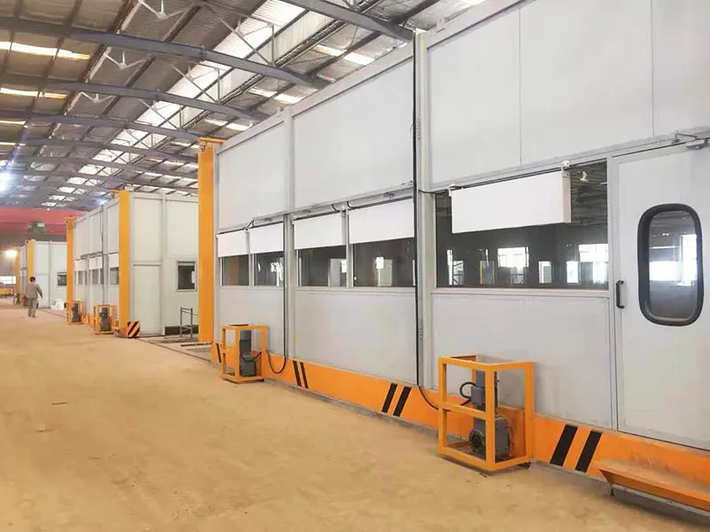 整体移动喷漆房
